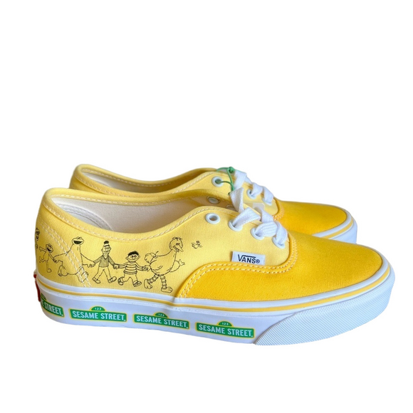 Vans Sesame Street X Authentic Sesame Street Family Unisex Shoe Size 6.5 or 5
